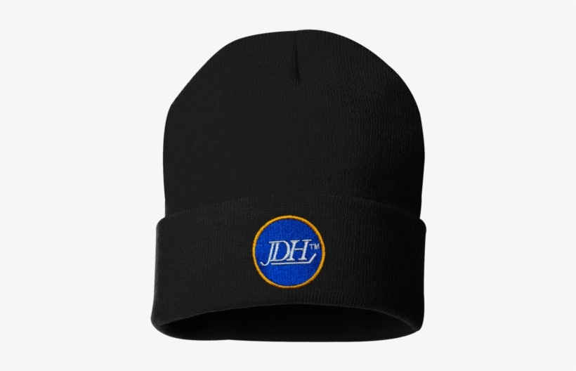Black Winter Hat - Hat, transparent png