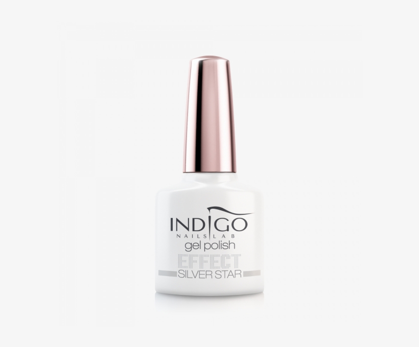 Silver Star Effect Gel Polish Silver Star Effect Gel - Indigo Nails, transparent png