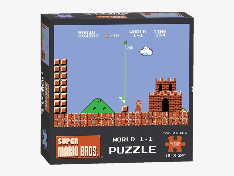 Super Mario Bros - Super Mario Bros Puzzle, transparent png