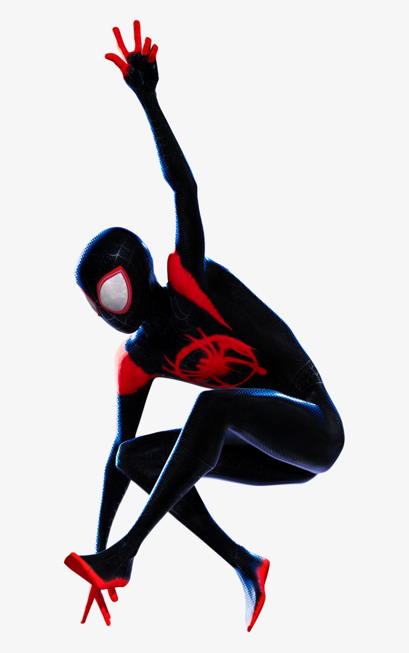 Miles Morales From Spider Man Into The Spider Verse - Spider Man New Generation, transparent png