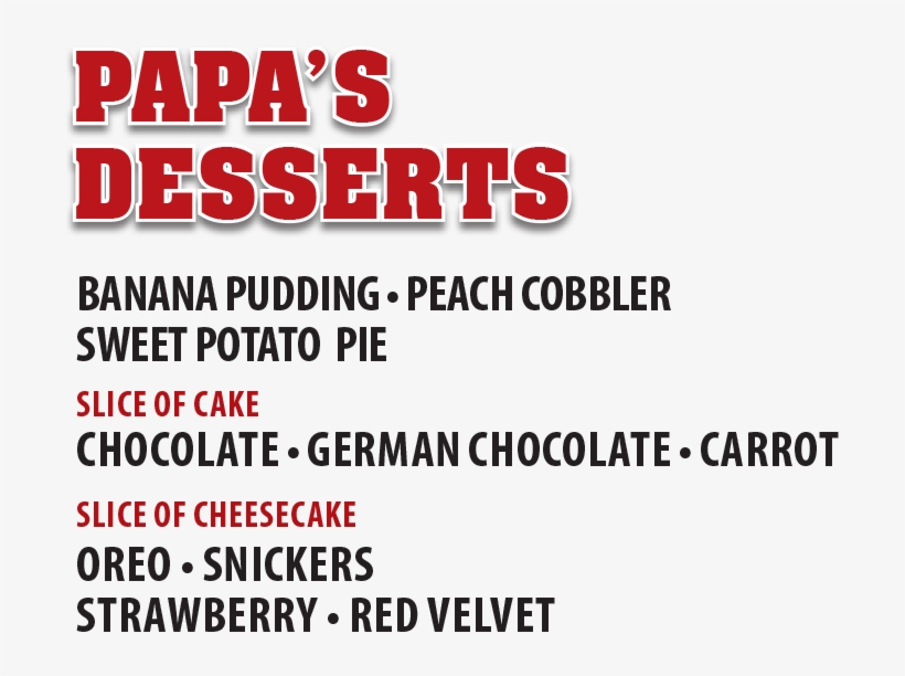Desserts - Carmine, transparent png