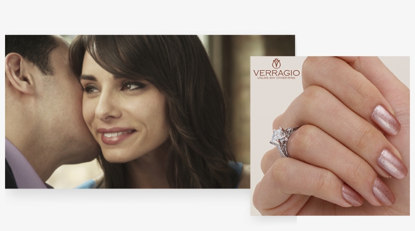 Engagement And Wedding Rings By Verragio - Pre-engagement Ring, transparent png