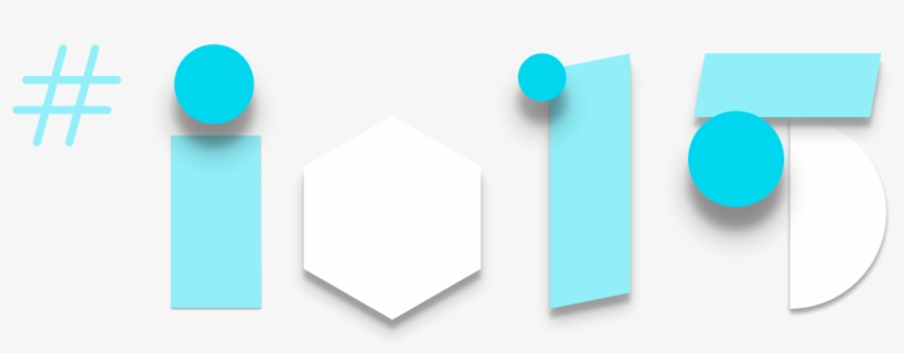 Google Io 2015 Hashtag - Google, transparent png
