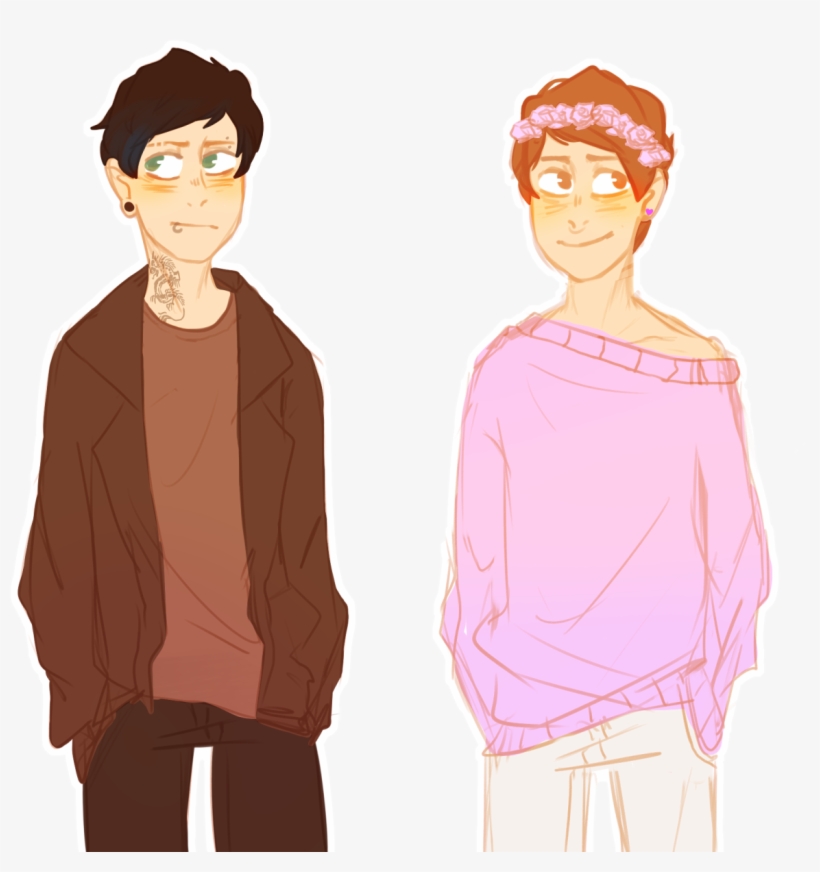 Dan E Phil Fanfiction, Dan E Phill, Phil Lester, Dan - Pastel Dan And Phil, transparent png