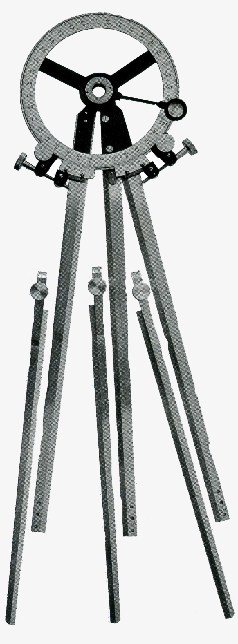 24 1175 Metal Three Arm Protractor - Degree, transparent png