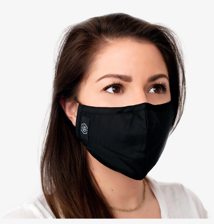Activated Charcoal Face Mask - Fabric Face Mask, transparent png