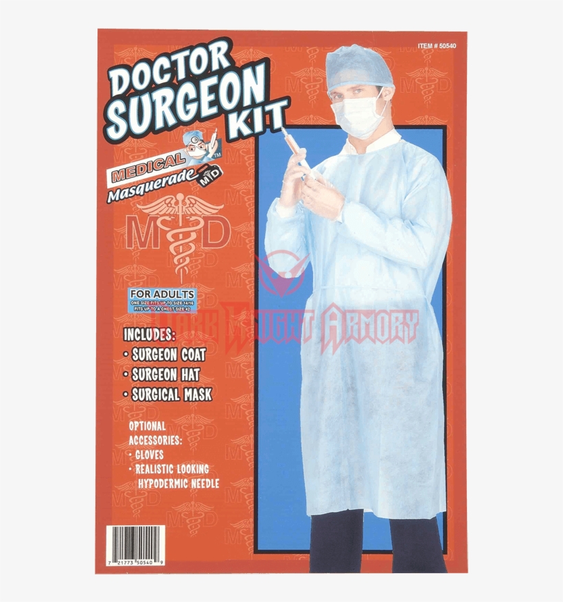 Surgeon's Costume Kit - Deluxe Surgeon Kit - Accessories & Makeup, transparent png