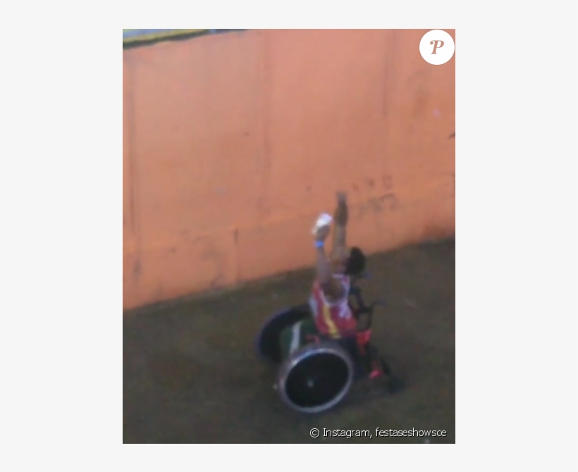 'ele Se Apresentou Lá Em Baixo, Fez Uma Dança E O Ronaldinho - Wheelchair Sports, transparent png