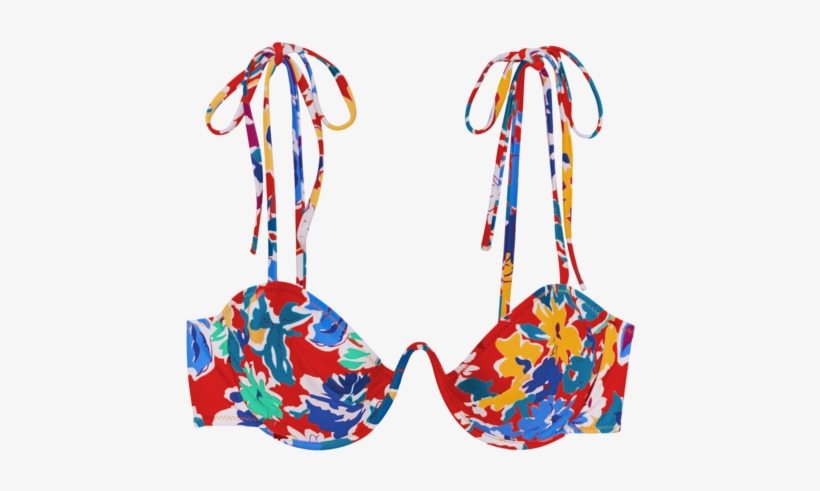 Myriam Bikini Top Liberty Carmine - Araks Myriam Bikini Top, transparent png