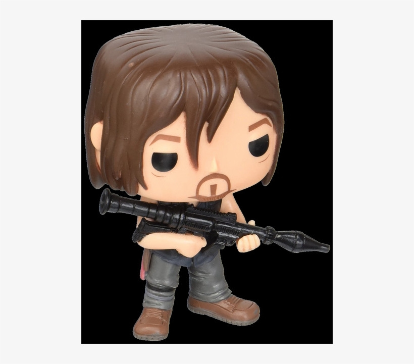 The Walking Dead - Funko Pop! Tv: Walking Dead - Daryl (rocket Launcher), transparent png