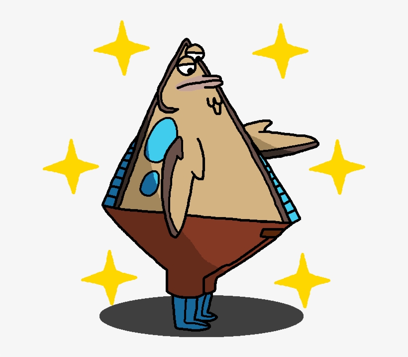 Jpg Royalty Free Stock Shiny Stunfisk Flats The Flounder - Flatts The Flounder Transparent, transparent png