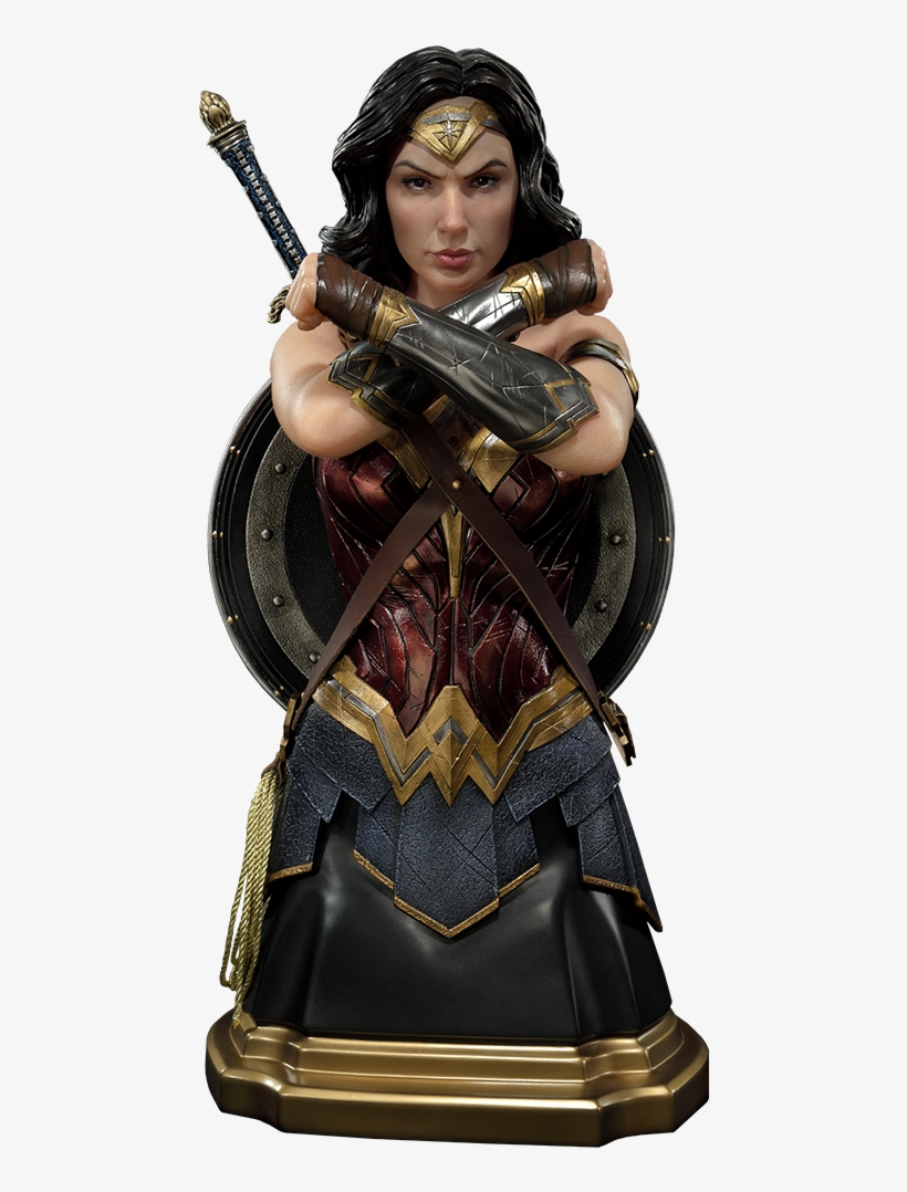 Justice - Justice League Movie Wonder Woman Bust, transparent png