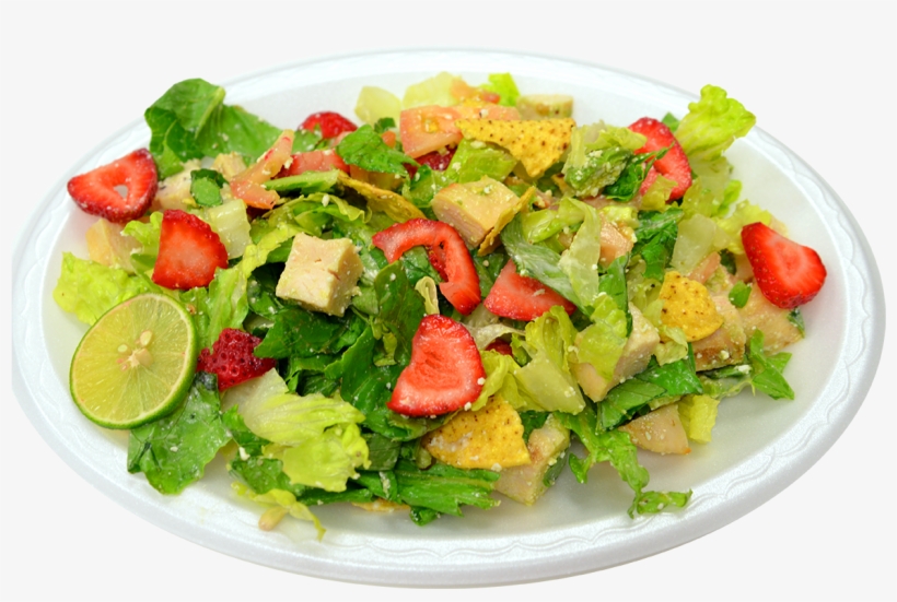 Chicken Strawberry Salad, transparent png