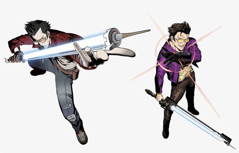 718kib, 1265x750, Travistouchdown - No More Heroes [wii Game], transparent png