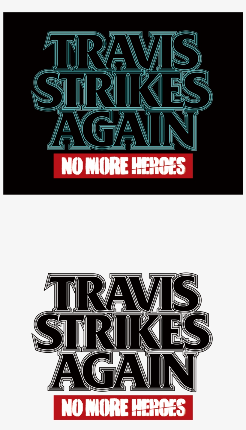 Captura De Pantalla - Travis Strikes Again No More Heroes Logo, transparent png
