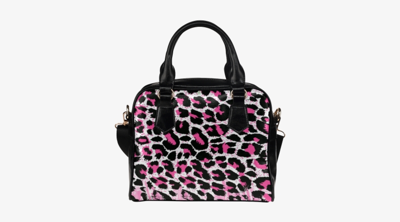 Interestprint Leopard Cheetah Print Women Leather Shoulder, transparent png