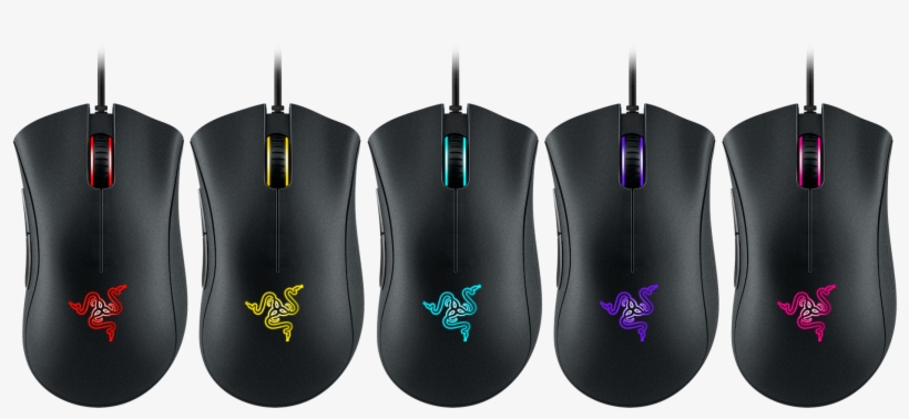 Razer Has Announced The Arrival Of The Deathadder Chroma - Razer Deathadder Chroma Gaming Mouse, transparent png