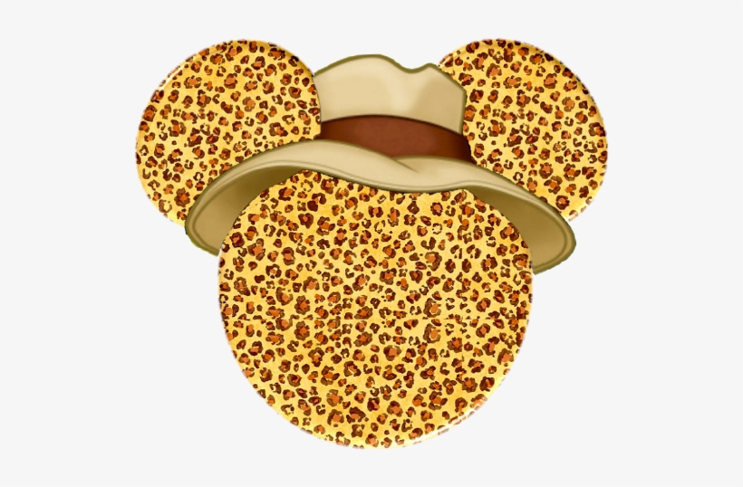 Mickey Mouse Icons Clipart - Animal Print, transparent png