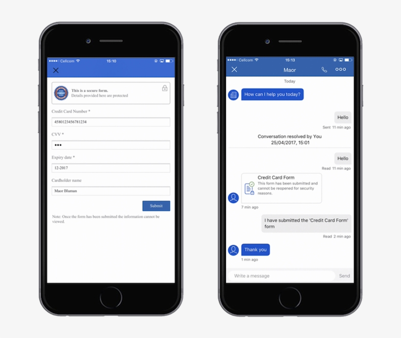 Secure Form For Mobile App Messaging - Call Now Cta Facebook, transparent png