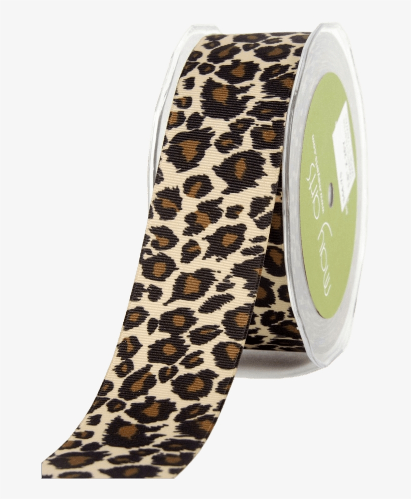 Download Transparent Cheetah Print Ribbon - May Arts - Animal Print ...