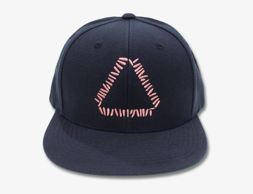 Embroidered Triangle Logo Snapback - Top Logo Snapback, transparent png