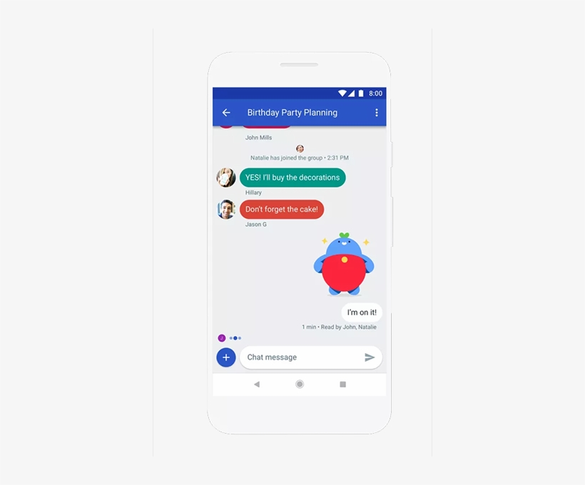 It's An Audacious Plan, But It's Google's Most Realistic - Google Chat Messaging Service, transparent png