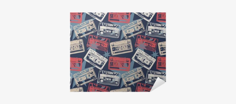 Vector With Vintage Cassettes, Tapes, Old Music - Music, transparent png