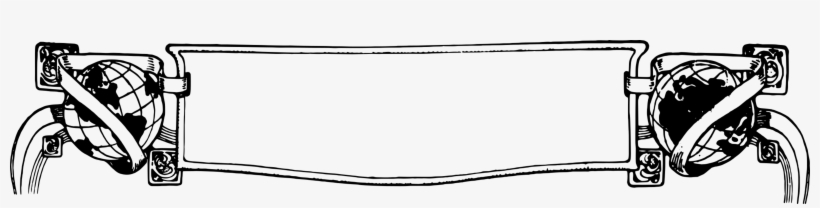 Banner Download Line Art Flag Ribbon Banner Clipart 3644x750