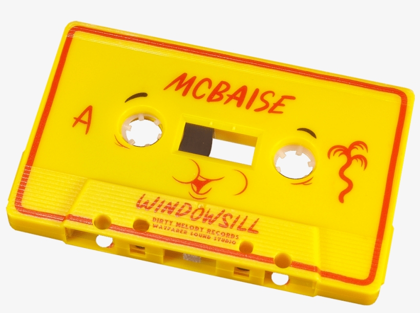 Full Coverage Red And Black Printing Onto A Yellow - Colorful Cassette Tape Png, transparent png