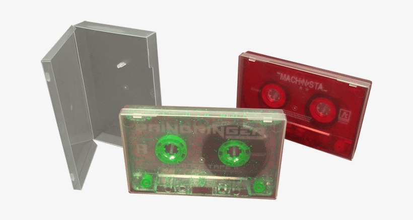 Cassette Tape Duplication In Clear Polycases - Purple Clear Cassette Tape Png, transparent png