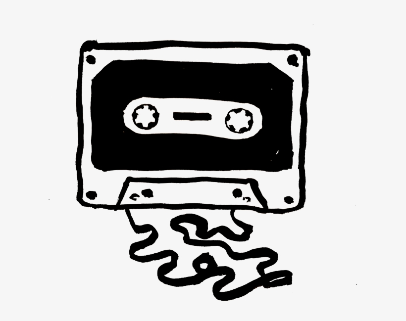 Cassette Clipart Casette - Cassette Tape Clipart Transparent, transparent png