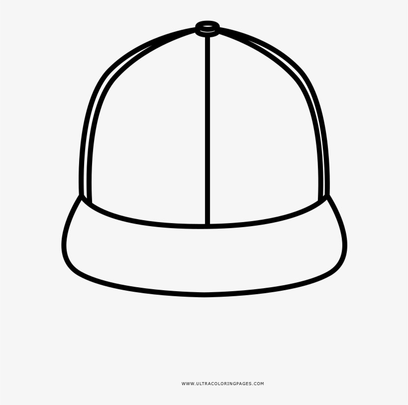 Snapback Coloring Page - Coloring Book, transparent png