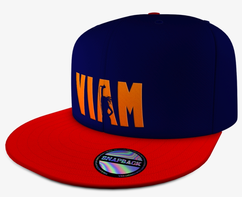 Viam 'snapback' Cap - Baseball Cap, transparent png
