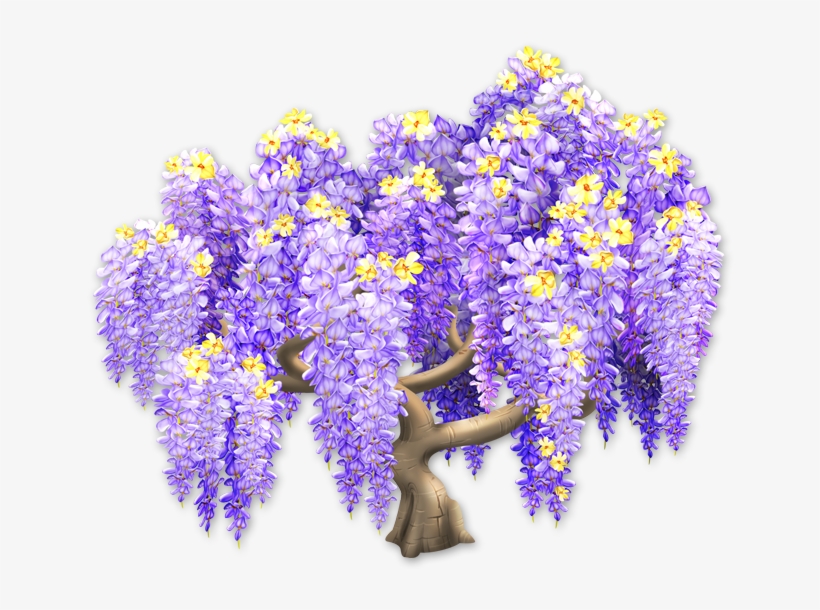 Image Tree Png Hay Png Royalty Free - Hay Day Wisteria Tree, transparent png