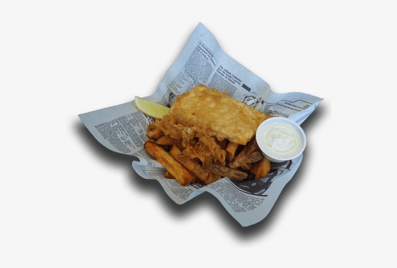 Halibut And Chips - Hooky's Fish And Chips, transparent png