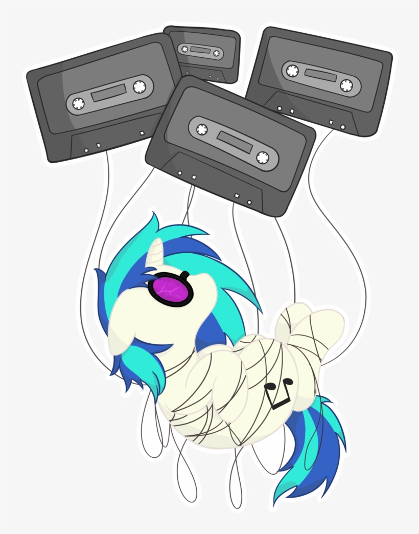 Blissprism, Cassette Tape, Dj Pon-3, Pony, Safe, Simple - Graphic Design, transparent png