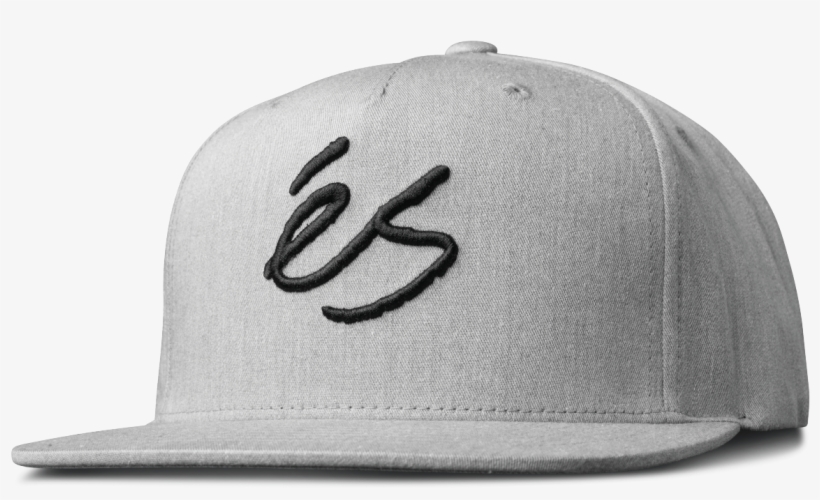 Script Snapback - Grey/heather - Hi-res - Es Arc Shoes Skate Homme, transparent png