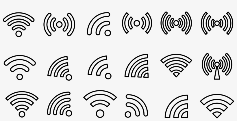 Wifi-symbol - Wi-fi, transparent png