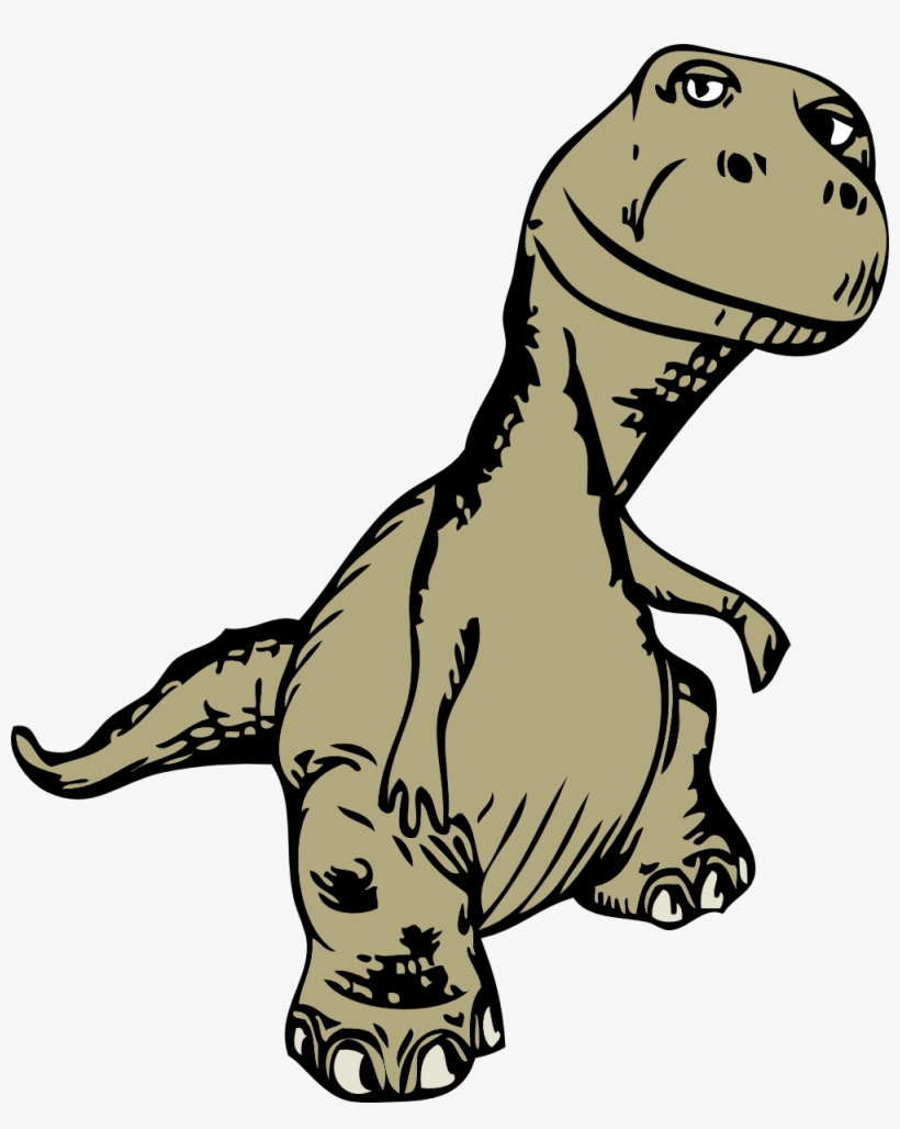 Trex Clip Art Freeuse Stock Free Download On Melbournechapter - Dinosaur Front Clipart, transparent png
