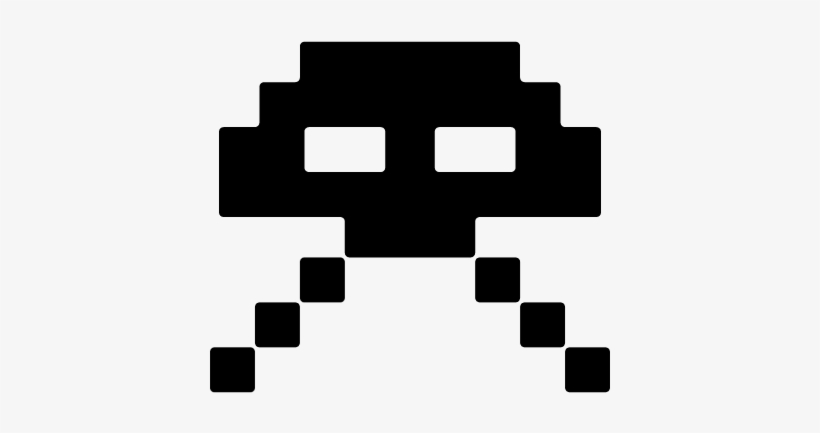 Alien Ufo Pixelated Game Shape Vector - Toad Pixel Art, transparent png
