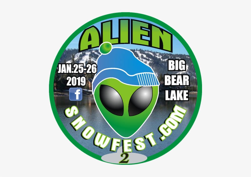 Alien Snowfest Ii - Label, transparent png