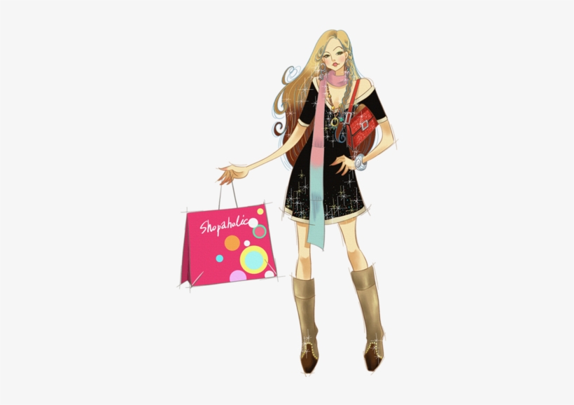 007 - Shopping Girl, transparent png