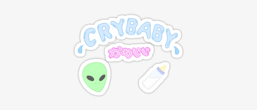 Crybaby Sticker - Melanie Martinez, transparent png