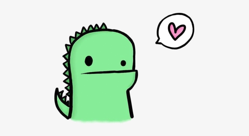 Transparent Bubblegum - Cute Drawings Of Dinosaurs, transparent png