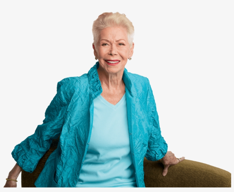 The Legacy Of Louise Hay And A Reminder To Look In - Louise Hay 90, transparent png