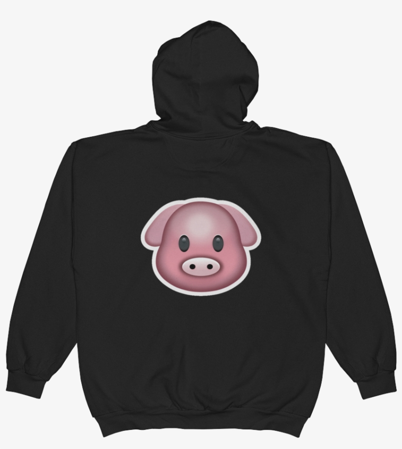 Emoji Zip Hoodie - Queen Of The Red Spades, transparent png