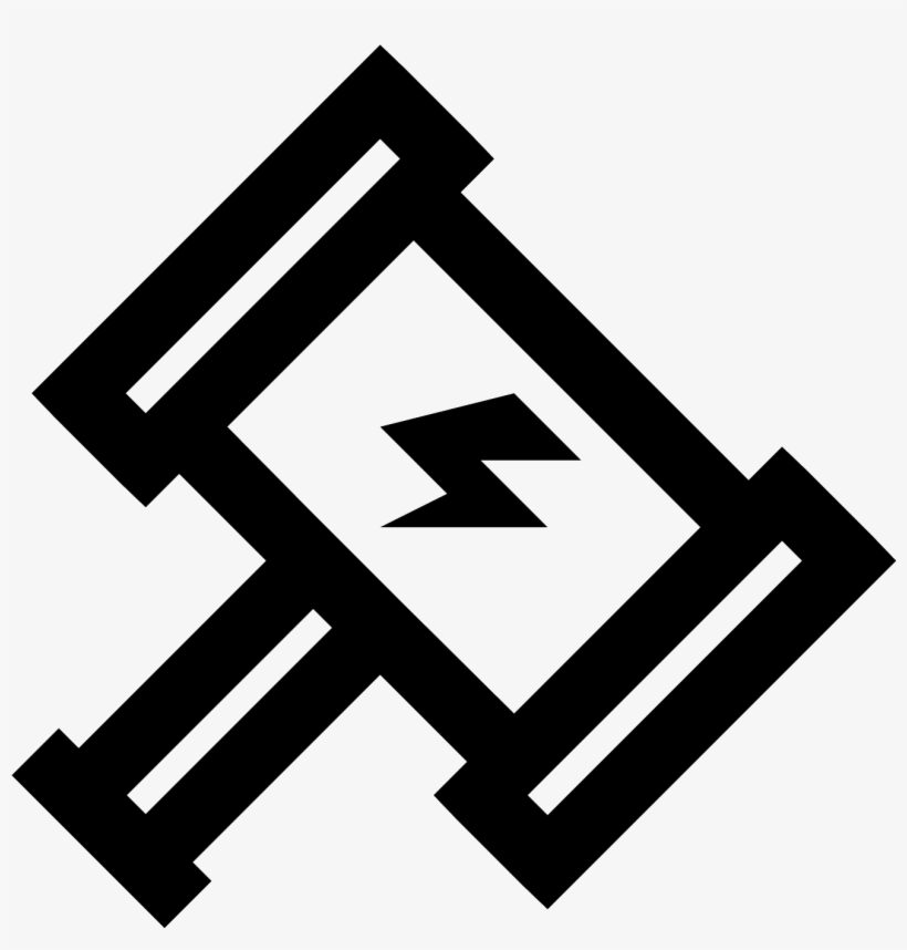 Thor Hammer Icon - Juzgar Icono, transparent png