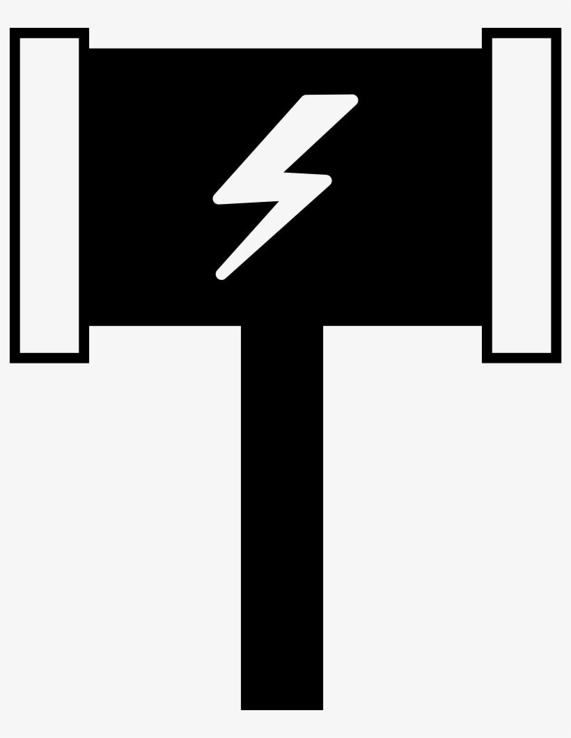 Thor Hammer - - Martelo Do Thor Simbolo, transparent png