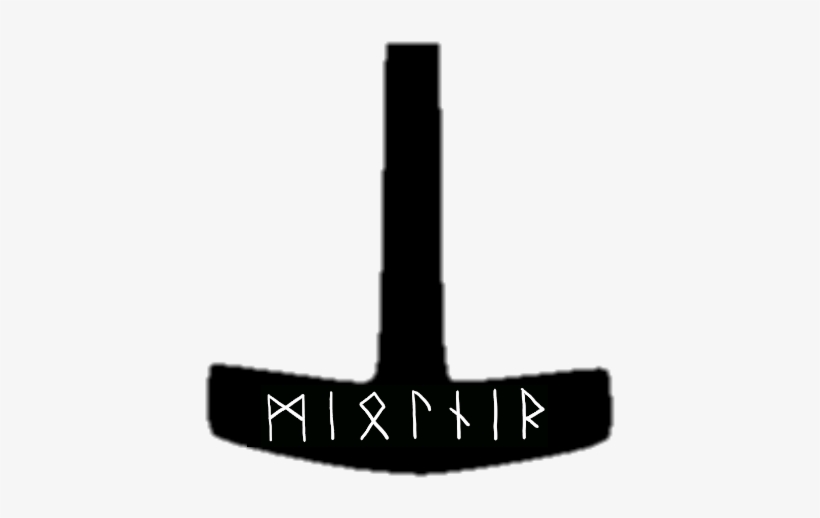 Thor's Hammer Mjölnir 2 - Molnir Png, transparent png