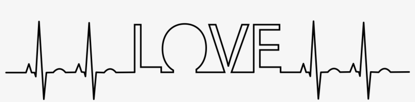 Love Ekg - Transparent Background Nursing Logos, transparent png